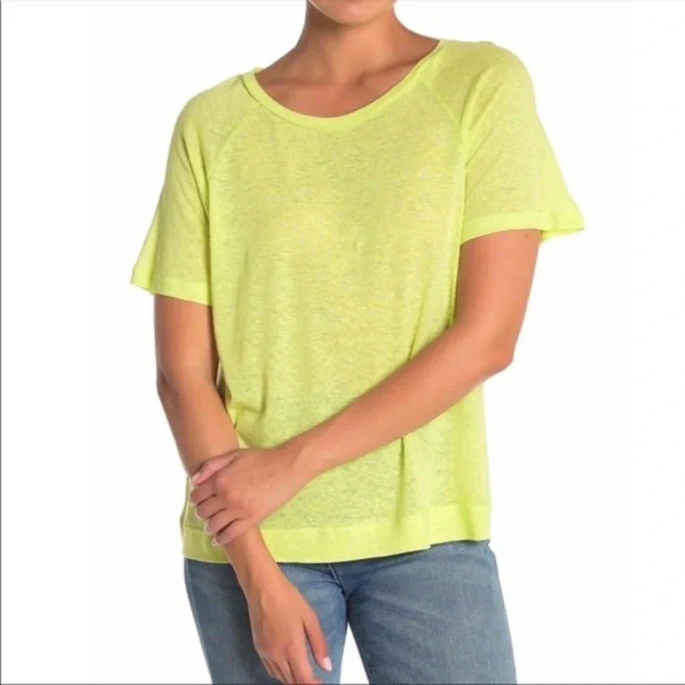 Melloday raglan crew neck short sleeve T shirt NWT‎